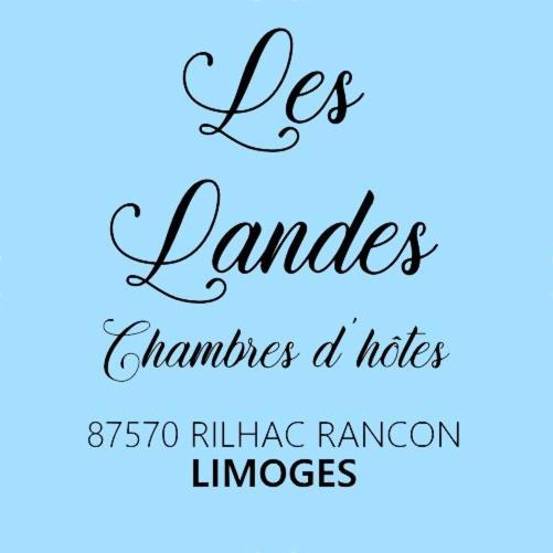 Отель Les Landes Rilhac-Rancon Экстерьер фото